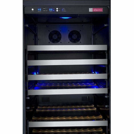 Allavino FlexCount 177 Bottle Single Zone Right Hinge Wine Fridge VSWR177-1SSRN Wine Coolers VSWR177-1SSRN Wine Coolers Empire