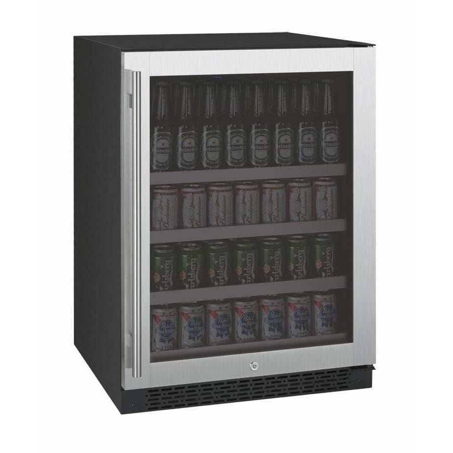 Allavino FlexCount 24" Wide Left Hinge Beverage Center VSBC24-SSLN Beverage Centers VSBC24-SSLN Wine Coolers Empire