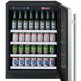 Allavino FlexCount 24" Wide Left Hinge Beverage Center VSBC24-SSLN Beverage Centers VSBC24-SSLN Wine Coolers Empire