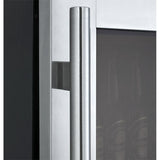 Allavino FlexCount 24" Wide Stainless Door Right Hinge Beverage Center VSBC24-SSRN Beverage Centers VSBC24-SSRN Wine Coolers Empire