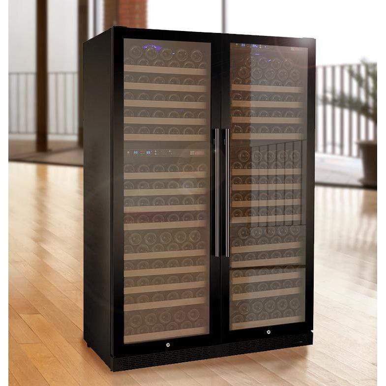 Allavino FlexCount 349 Bottle Multi-Zone Black Wine Fridge 3Z-VSWR7772-BWT Wine Coolers 3Z-VSWR7772-BWT Wine Coolers Empire