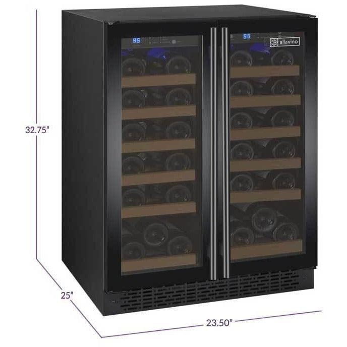 Allavino FlexCount 36 Bottle Dual Zone Wine Fridge VSWR36-2BWFN Wine Coolers VSWR36-2BWFN Wine Coolers Empire