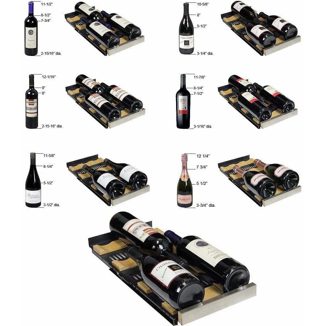 Allavino FlexCount 36 Bottle Dual Zone Wine Fridge VSWR36-2BWFN Wine Coolers VSWR36-2BWFN Wine Coolers Empire