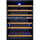 Allavino FlexCount 56 Bottle Dual Zone Black Right Hinge Wine Fridge VSWR56-2BWRN Wine Coolers VSWR56-2BWRN Wine Coolers Empire