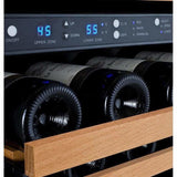 Allavino FlexCount 56 Bottle Dual Zone Black Right Hinge Wine Fridge VSWR56-2BWRN Wine Coolers VSWR56-2BWRN Wine Coolers Empire