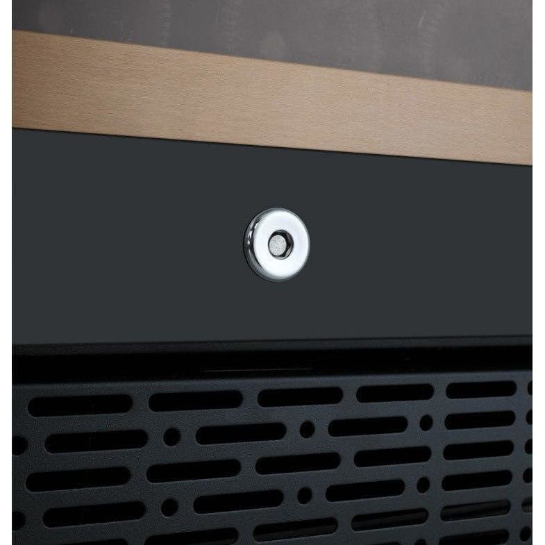 Allavino FlexCount 56 Bottle Dual Zone Black Right Hinge Wine Fridge VSWR56-2BWRN Wine Coolers VSWR56-2BWRN Wine Coolers Empire