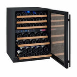Allavino FlexCount 56 Bottle Dual Zone Black Right Hinge Wine Fridge VSWR56-2BWRN Wine Coolers VSWR56-2BWRN Wine Coolers Empire