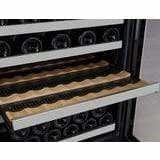 Allavino FlexCount 56 Bottle Dual Zone Stainless Door Right Hinge Wine Fridge VSWR56-2SSRN Wine Coolers VSWR56-2SSRN Wine Coolers Empire
