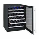 Allavino FlexCount 56 Bottle Dual Zone Stainless Door Right Hinge Wine Fridge VSWR56-2SSRN Wine Coolers VSWR56-2SSRN Wine Coolers Empire