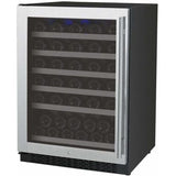 Allavino FlexCount 56 Bottle Left Hinge Wine Fridge VSWR56-1SSLN Wine Coolers VSWR56-1SSLN Wine Coolers Empire