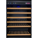 Allavino FlexCount 56 Bottle Single Zone Black Left Hinge Wine Fridge VSWR56-1BWLN Wine Coolers VSWR56-1BWLN Wine Coolers Empire