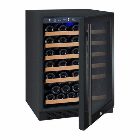 Allavino FlexCount 56 Bottle Single Zone Black Right Hinge Wine Fridge VSWR56-1BWRN Wine Coolers VSWR56-1BWRN Wine Coolers Empire