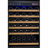 Allavino FlexCount 56 Bottle Single Zone Black Right Hinge Wine Fridge VSWR56-1BWRN Wine Coolers VSWR56-1BWRN Wine Coolers Empire