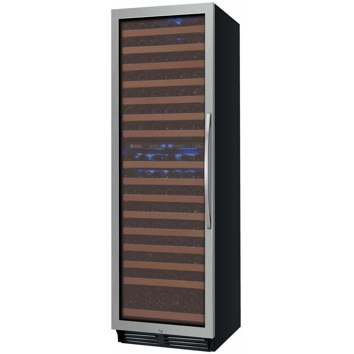 Allavino FlexCount Classic 172 Bottle Left Hinge Stainless Steel Door Wine Fridge YHWR172-2SWLN Wine Coolers YHWR172-2SWLN Wine Coolers Empire