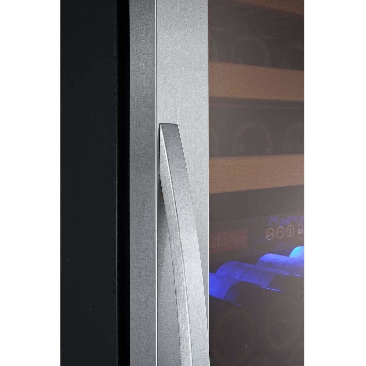 Allavino FlexCount Classic 172 Bottle Left Hinge Stainless Steel Door Wine Fridge YHWR172-2SWLN Wine Coolers YHWR172-2SWLN Wine Coolers Empire