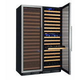 Allavino FlexCount Classic 346 Bottle Three Zone Wine Fridge 3Z-YHWR7274-SW Wine Coolers 3Z-YHWR7274-SW Wine Coolers Empire