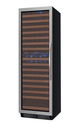 Allavino FlexCount Classic II Tru-Vino 172 Bottle Dual Zone Stainless Steel Left Hinge Wine Refrigerator YHWR172-2SL20 Wine Coolers YHWR172-2SL20 Wine Coolers Empire