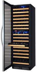 Allavino FlexCount Classic II Tru-Vino 172 Bottle Dual Zone Stainless Steel Left Hinge Wine Refrigerator YHWR172-2SL20 Wine Coolers YHWR172-2SL20 Wine Coolers Empire