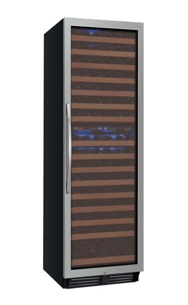 Allavino FlexCount Classic II Tru-Vino 172 Bottle Dual Zone Stainless Steel Right Hinge Wine Refrigerator YHWR172-2SR20 Wine Coolers YHWR172-2SR20 Wine Coolers Empire