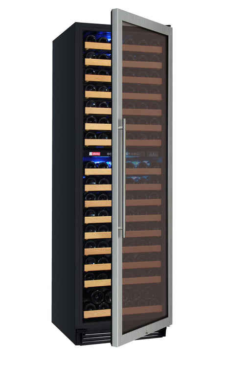 Allavino FlexCount Classic II Tru-Vino 172 Bottle Dual Zone Stainless Steel Right Hinge Wine Refrigerator YHWR172-2SR20 Wine Coolers YHWR172-2SR20 Wine Coolers Empire