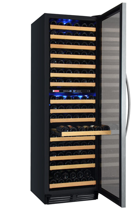 Allavino FlexCount Classic II Tru-Vino 172 Bottle Dual Zone Stainless Steel Right Hinge Wine Refrigerator YHWR172-2SR20 Wine Coolers YHWR172-2SR20 Wine Coolers Empire