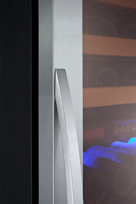 Allavino FlexCount Classic II Tru-Vino 172 Bottle Dual Zone Stainless Steel Right Hinge Wine Refrigerator YHWR172-2SR20 Wine Coolers YHWR172-2SR20 Wine Coolers Empire