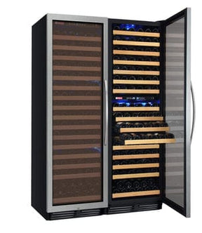 Allavino FlexCount Classic II Tru-Vino 346 Bottle Three Zone Stainless Steel Wine Cooler 3Z-YHWR7274-S20 Wine Coolers 3Z-YHWR7274-S20 Wine Coolers Empire