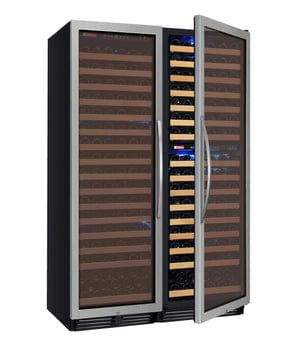 Allavino FlexCount Classic II Tru-Vino 346 Bottle Three Zone Stainless Steel Wine Cooler 3Z-YHWR7274-S20 Wine Coolers 3Z-YHWR7274-S20 Wine Coolers Empire