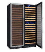 Allavino FlexCount Classic II Tru-Vino 346 Bottle Three Zone Stainless Steel Wine Cooler 3Z-YHWR7274-S20 Wine Coolers 3Z-YHWR7274-S20 Wine Coolers Empire