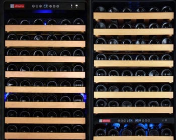 Allavino FlexCount Classic II Tru-Vino 346 Bottle Three Zone Stainless Steel Wine Cooler 3Z-YHWR7274-S20 Wine Coolers 3Z-YHWR7274-S20 Wine Coolers Empire