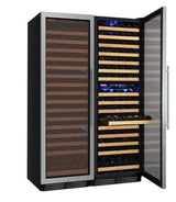 Allavino FlexCount Classic II Tru-Vino 346 Bottle Three Zone Stainless Steel Wine Cooler 3Z-YHWR7274-S20 Wine Coolers 3Z-YHWR7274-S20 Wine Coolers Empire