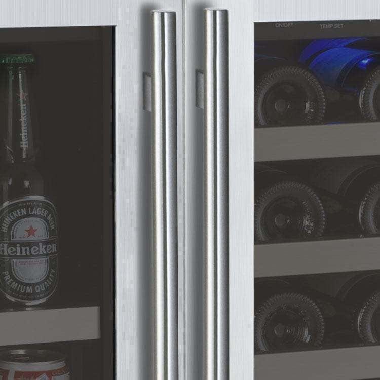 Allavino FlexCount Dual Zone Wine Fridge/Beverage Center VSWB30-2SSFN Wine/Beverage Coolers Combo VSWB30-2SSFN Wine Coolers Empire