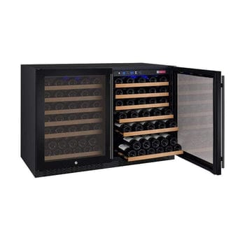 Allavino FlexCount II Tru-Vino 112 Bottle Dual Zone Black Wine Fridge 2X-VSWR56-1B20 Wine Coolers 2X-VSWR56-1B20 Wine Coolers Empire