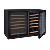 Allavino FlexCount II Tru-Vino 112 Bottle Dual Zone Black Wine Fridge 2X-VSWR56-1B20 Wine Coolers 2X-VSWR56-1B20 Wine Coolers Empire