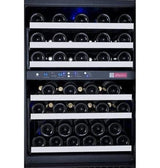 Allavino FlexCount II Tru-Vino 112 Bottle Four Zone Stainless Steel Wine Fridge 2X-VSWR56-2S20 Wine Coolers 2X-VSWR56-2S20 Wine Coolers Empire