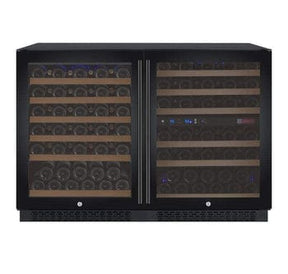 Allavino FlexCount II Tru-Vino 112 Bottle Three Zone Black Wine Refrigerator 3Z-VSWR5656-B20 Wine Coolers 3Z-VSWR5656-B20 Wine Coolers Empire