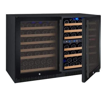 Allavino FlexCount II Tru-Vino 112 Bottle Three Zone Black Wine Refrigerator 3Z-VSWR5656-B20 Wine Coolers 3Z-VSWR5656-B20 Wine Coolers Empire