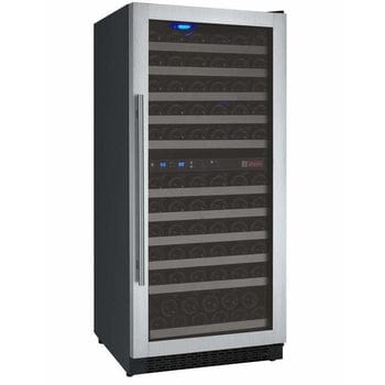 Allavino FlexCount II Tru-Vino 121 Bottle Dual Zone Stainless Steel Right Hinge Wine Fridge VSWR121-2SR20 Wine Coolers VSWR121-2SR20 Wine Coolers Empire