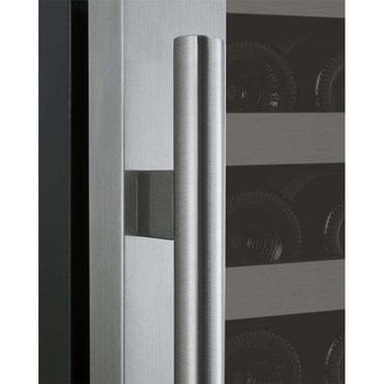 Allavino FlexCount II Tru-Vino 128 Bottle Single Zone Stainless Steel Left Hinge Wine Fridge VSWR128-1SL20 Wine Coolers VSWR128-1SL20 Wine Coolers Empire