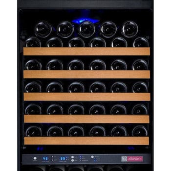 Allavino FlexCount II Tru-Vino 172 Bottle Black Right Hinge Wine Fridge VSWR172-2BR20 Wine Coolers VSWR172-2BR20 Wine Coolers Empire