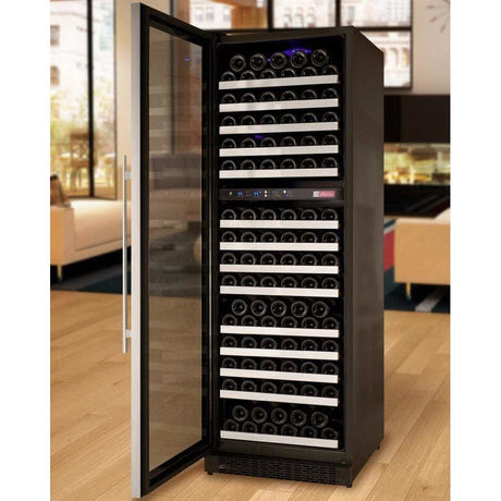 Allavino FlexCount II Tru-Vino 172 Bottle Dual Zone Stainless Steel Left Hinge Wine Fridge VSWR172-2SL20 Wine Coolers VSWR172-2SL20 Wine Coolers Empire
