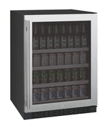 Allavino FlexCount II Tru-Vino 24" Wide Stainless Steel Right Hinge Beverage Center VSBC24-SR20 Beverage Centers VSBC24-SR20 Wine Coolers Empire