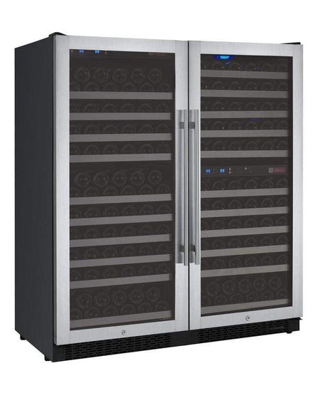 Allavino FlexCount II Tru-Vino 249 Bottle Three Zone Stainless Steel Wine Refrigerator 3Z-VSWR2128-S20 Wine Coolers 3Z-VSWR2128-S20 Wine Coolers Empire