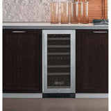 Allavino FlexCount II Tru-Vino 30 Bottle Dual Zone Stainless Steel Left Hinge Wine Fridge VSWR30-2SL20 Wine Coolers VSWR30-2SL20 Wine Coolers Empire