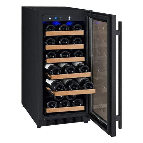 Allavino FlexCount II Tru-Vino 30 Bottle Single Zone Black Wine Fridge VSWR30-1BR20 Wine Coolers Wine Coolers Empire