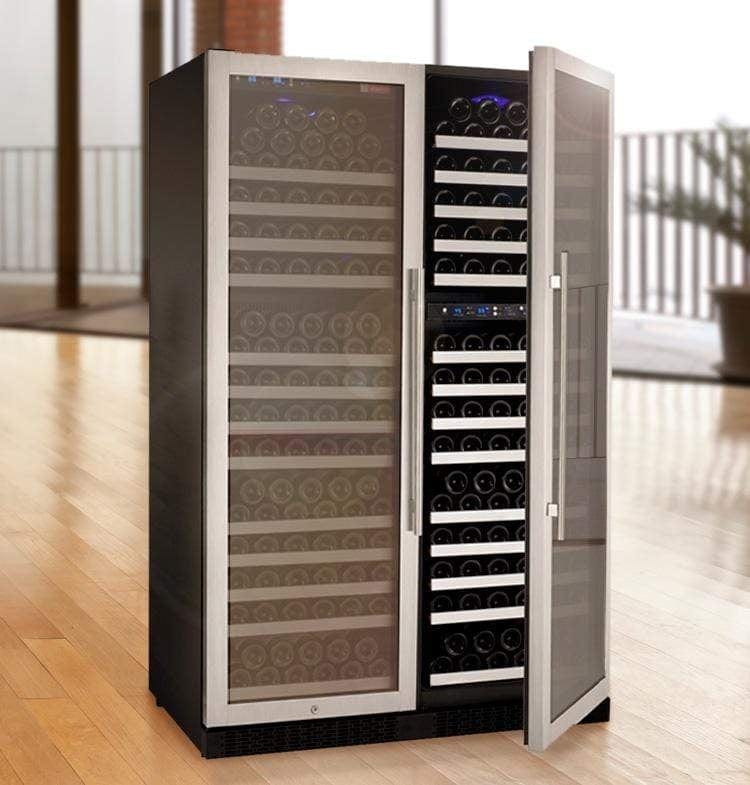 Allavino FlexCount II Tru-Vino 349 Bottle Three Zone Stainless Steel Wine Refrigerator 3Z-VSWR7772-S20 Wine Coolers 3Z-VSWR7772-S20 Wine Coolers Empire