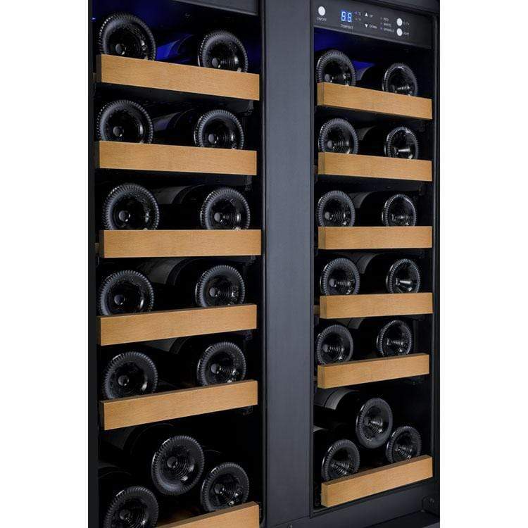 Allavino FlexCount II Tru-Vino 36 Bottle Dual Zone Black Wine Fridge VSWR36-2BF20 Wine Coolers VSWR36-2BF20 Wine Coolers Empire