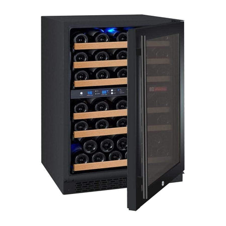 Allavino FlexCount II Tru-Vino 56 Bottle Dual Zone Black Right Hinge Wine Fridge VSWR56-2BR20 Wine Coolers VSWR56-2BR20 Wine Coolers Empire