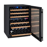 Allavino FlexCount II Tru-Vino 56 Bottle Dual Zone Black Right Hinge Wine Fridge VSWR56-2BR20 Wine Coolers VSWR56-2BR20 Wine Coolers Empire