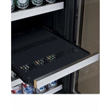 Allavino FlexCount II Tru-Vino Stainless Steel Left Hinge Beverage Fridge VSBC15-SL20 Beverage Centers VSBC15-SL20 Wine Coolers Empire